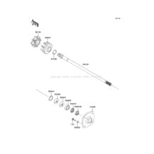 Drive Shaft pour Kawasaki 2013 Ultra 300LX