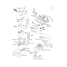 Electrical Equipment pour Kawasaki 2013 Ultra 300LX