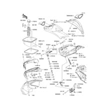 Hull Front Fittings pour Kawasaki 2013 Ultra 300LX