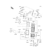 Inter Cooler pour Kawasaki 2013 Ultra 300LX