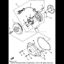 GENERATOR pour Yamaha 1995 WaveRunner WAVE RUNNER VXR 650 (WRB650T) 1995