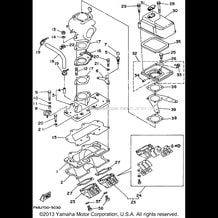 INTAKE pour Yamaha 1995 WaveRunner WAVE RUNNER VXR 650 (WRB650T) 1995