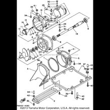 JET UNIT 1 pour Yamaha 1995 WaveRunner WAVE RUNNER VXR 650 (WRB650T) 1995