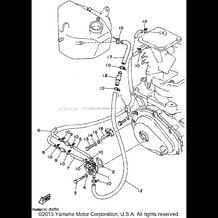 OIL PUMP (FOR OIL INJECTION) pour Yamaha 1995 WaveRunner WAVE RUNNER VXR 650 (WRB650T) 1995