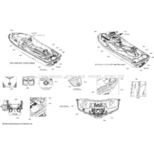 09- Decals _29S1410a pour Seadoo 2014 RXT 260 & RS, 2014