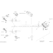 10- Electrical Harness Steering Harness_13S1410b pour Seadoo 2014 RXT 260 & RS, 2014