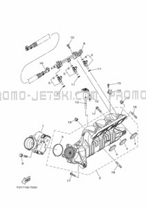 ADMISSION pour Yamaha 2021 EX1050B-W