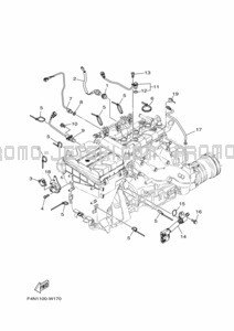 ELECTRICAL 2 pour Yamaha 2021 VX1050D-W