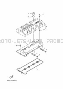 CYLINDER 1 pour Yamaha 2021 FB1800A