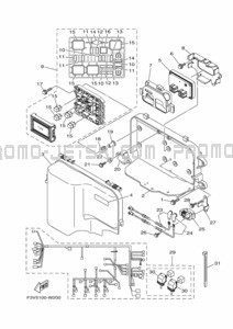 ELECTRICAL 1 pour Yamaha 2021 FB1800