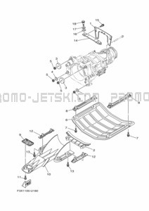 JET UNIT 4 pour Yamaha 2021 WaveRunner FC1800B