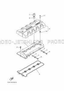 CYLINDER 1 pour Yamaha 2021 FC1800