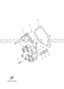 OIL PUMP pour Yamaha 2021 GP1800B-W