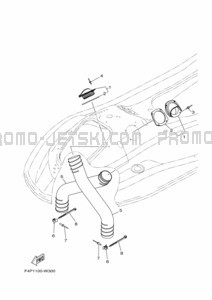 VENTILATION pour Yamaha 2021 GP1800B-W