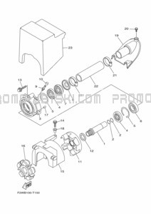 JET UNIT 2 pour Yamaha 2021 WaveRunner GP1800D-W