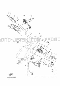 STEERING 1 pour Yamaha 2021 GP1800D-W