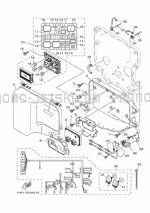 ELECTRICAL 1 pour Yamaha 2021 GP1800C-W