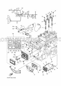 ELECTRICAL 1 pour Yamaha 2022 EX1050D-X