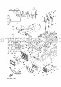 ELECTRICAL 1 pour Yamaha 2022 JB1050-X