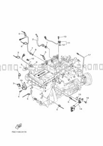 ELECTRICAL 2 pour Yamaha 2022 JB1050-X