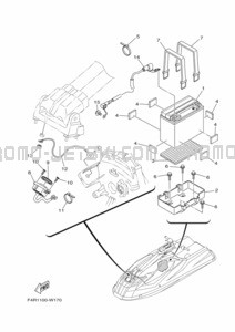 ELECTRICAL 3 pour Yamaha 2022 SJ1050