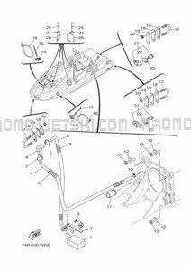 HULL & DECK pour Yamaha 2022 SJ1050