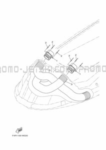 VENTILATION pour Yamaha 2022 SJ1050