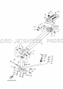 STEERING 2 pour Yamaha 2022 WaveRunner SJ1050