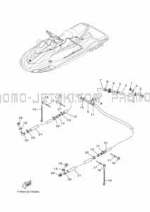 BILGE PUMP pour Yamaha 2022 VX1050F