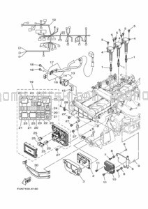 ELECTRICAL 1 pour Yamaha 2022 VX1050B-X