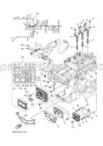 ELECTRICAL 1 pour Yamaha 2022 WaveRunner VX1050G-X