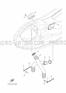 VENTILATION pour Yamaha 2022 FX1800G