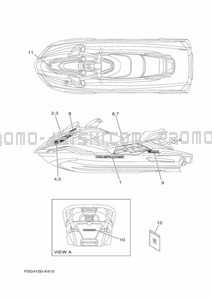 GRAPHICS pour Yamaha 2022 FX1800E