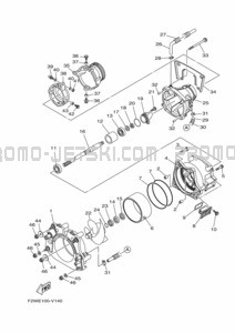 JET UNIT 1 pour Yamaha 2022 WaveRunner GP1800D-X