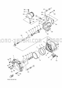 JET UNIT 1 pour Yamaha 2022 VX1800B