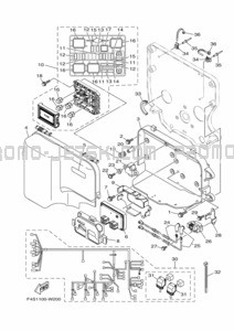 ELECTRICAL 1 pour Yamaha 2023 WaveRunner VX1800B