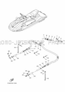 BILGE PUMP pour Yamaha 2023 WaveRunner VX1800B