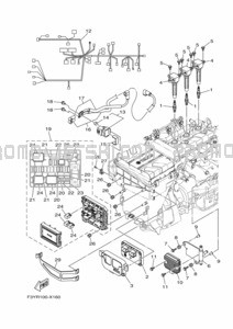 ELECTRICAL 1 pour Yamaha 2024 EX1050C-A