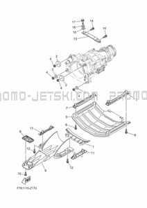 JET UNIT 4 pour Yamaha 2024 FX1900C