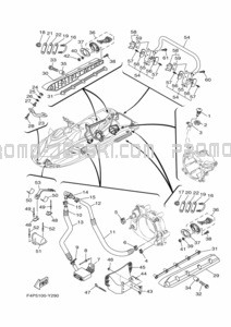 HULL & DECK pour Yamaha 2024 WaveRunner GP1800C