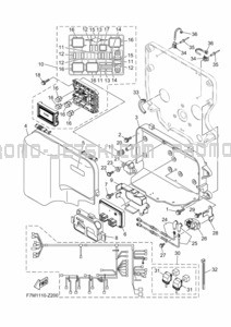 ELECTRICAL 1 pour Yamaha 2024 VX1900C-A