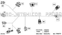 Electric - Steering Wiring Harness - 278003780 pour Seadoo 2023 GTI SE 130