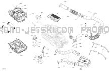 Engine - System pour Seadoo 2023 GTX LIMITED 300