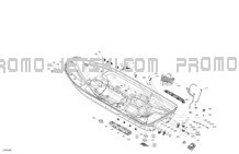 Body - Hull pour Seadoo 2023 GTX LIMITED 300