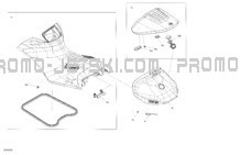 Body - Seat pour Seadoo 2023 RXP X 300