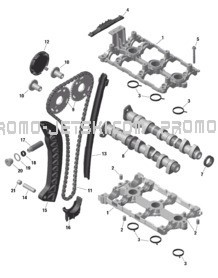 ROTAX - Valve Train pour Seadoo 2023 SPARK 60