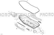 Body - Hull pour Seadoo 2023 SPARK 90 - 2UP