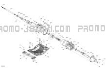 Drive - Propulsion - Without IDF pour Seadoo 2023 WAKE 170