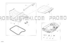 Body - Seat pour Seadoo 2023 FISH PRO SCOUT 130