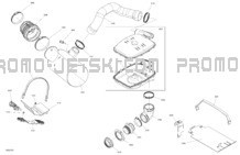 Engine - Exhaust pour Seadoo 2023 FISH PRO SPORT 170